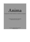 Anima for Double Bass and Piano